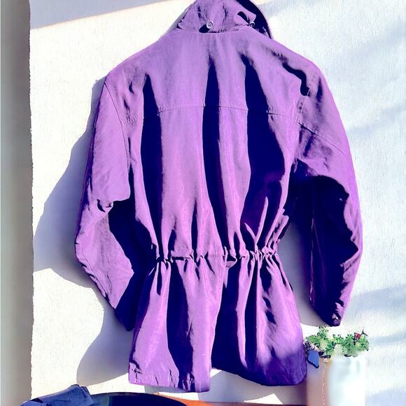 London Fog. Women’s coat, detachable liner and hood.  Small. Adjustable waist. - Picture 2 of 16